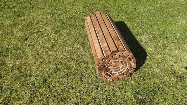 Wooden walkway