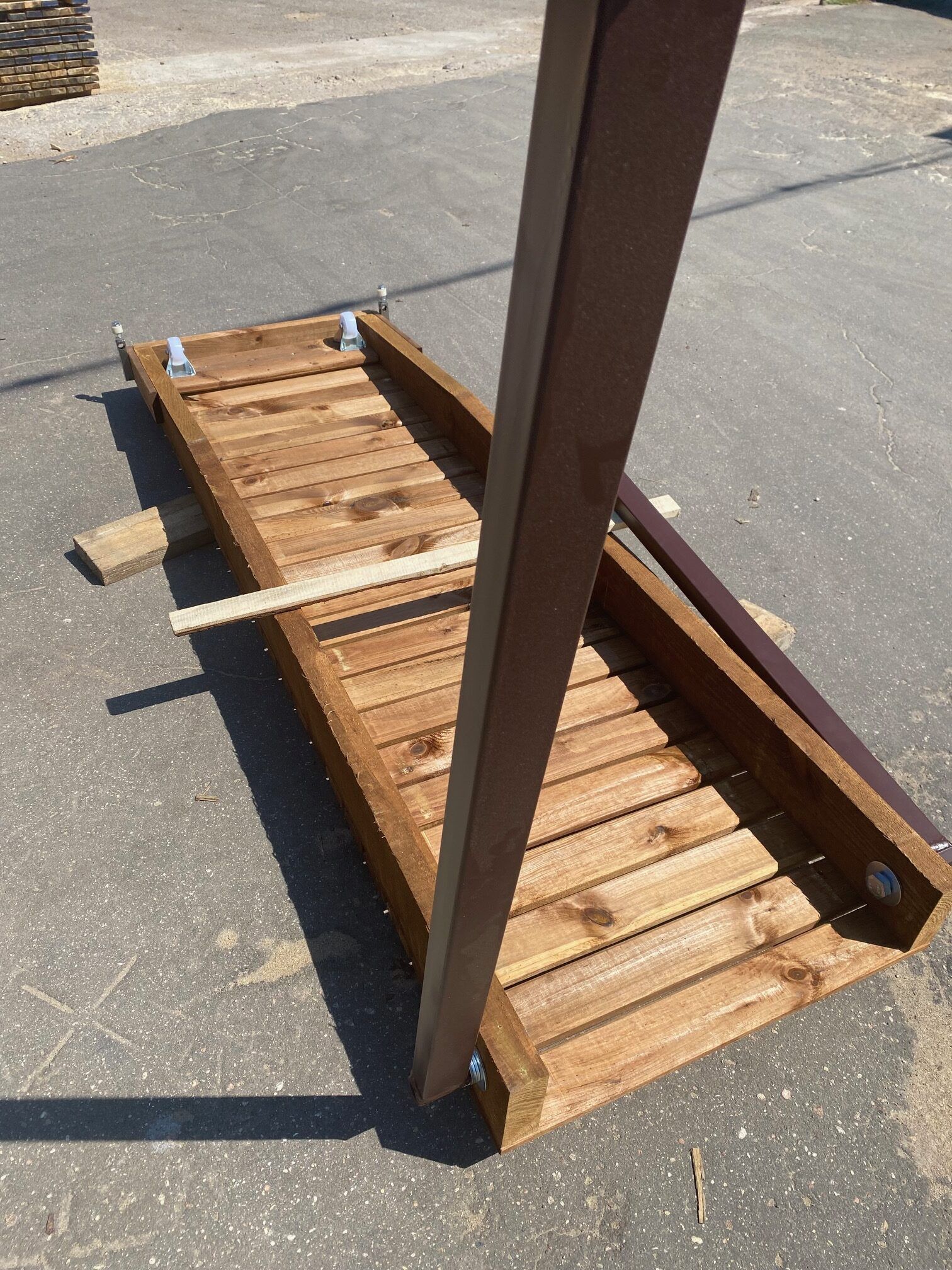 access ramp for pontoon
