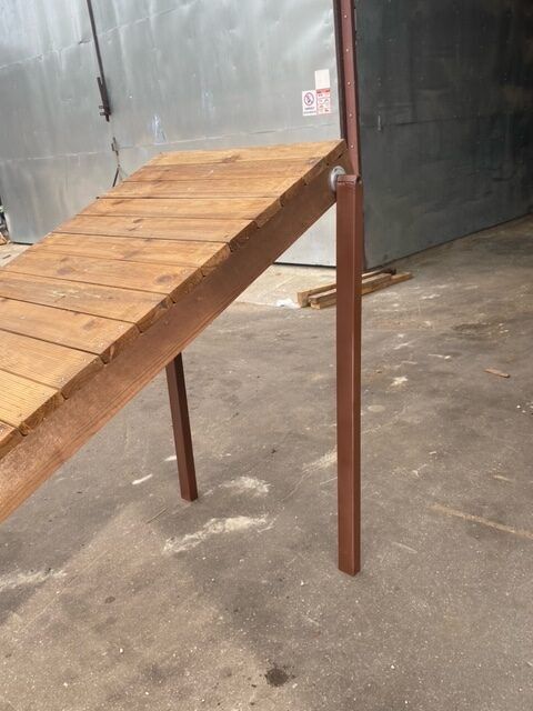 legs for access ramp access ramp for wooden pontoons