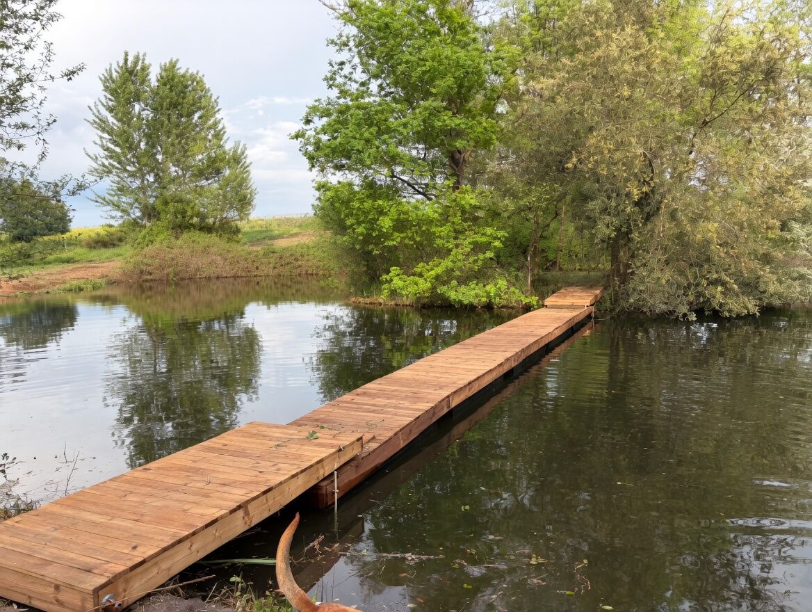 pontoon bridge france