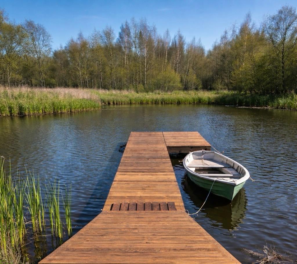 pontoon blocks and access ramp 110 cm